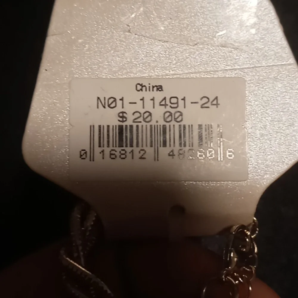KIM Rogers 24 inch long gold double link chain.nwt. - Picture 5 of 5